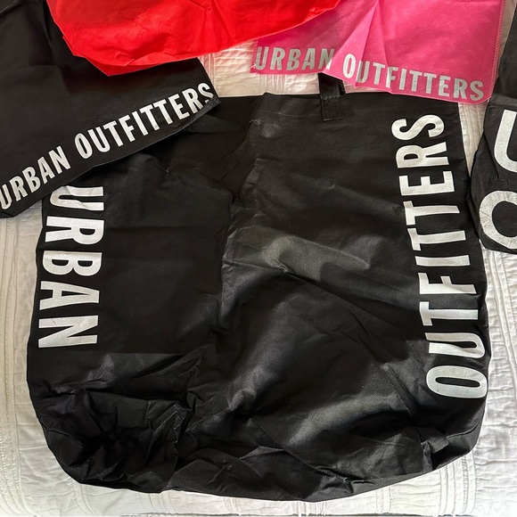 5 Urban Outfitters Reusable Shopping Totes Bags - Picture 2 of 8